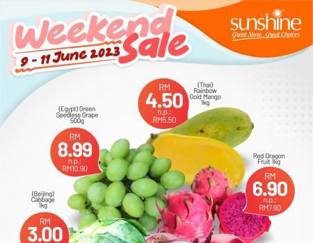 Sunshine Weekend Promotion (9 June 2023 - 11 June 2023)