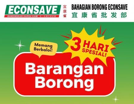 Econsave Barangan Borong Promotion (9 June 2023 - 11 June 2023)