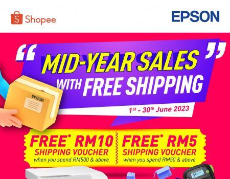 Epson Shopee Mid Year Sales (1 June 2023 - 30 June 2023)