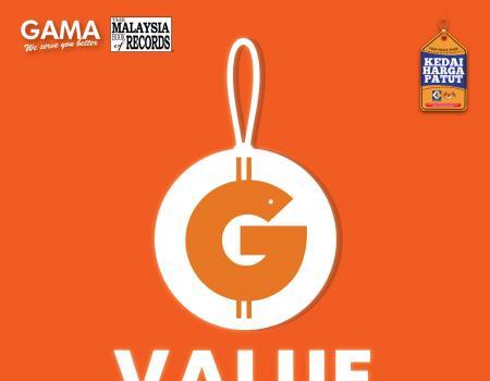 Gama G-Value Promotion (9 June 2023 - 15 June 2023)