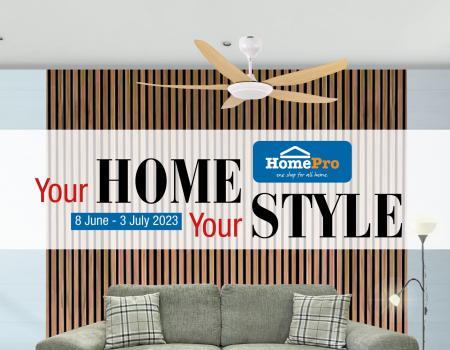 HomePro Monthly Promotion Catalogue (8 Jun 2023 - 3 Jul 2023)