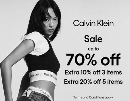 Calvin Klein End Of Season Sale Up To 70% OFF at Mitsui Outlet Park