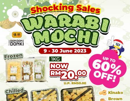 DONKI Warabi Mochi Shocking Sale (9 June 2023 - 30 June 2023)