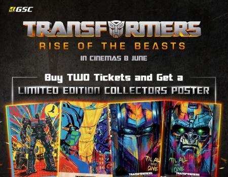 GSC Transformers: Rise Of The Beasts FREE Poster Promotion