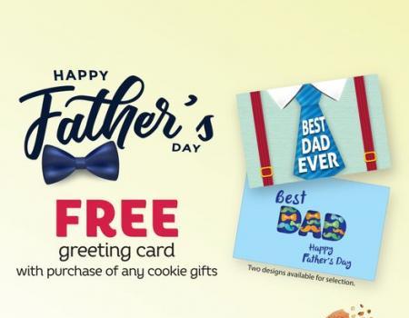 Famous Amos Father's Day FREE Greeting Card Promotion