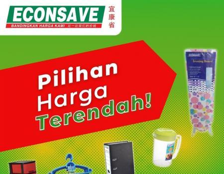 Econsave Pilihan Harga Terendah Promotion (valid until 20 June 2023)