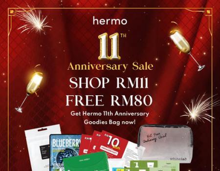 Hermo 11th Anniversary Sale (9 June 2023 - 17 June 2023)
