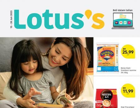 Lotus's Promotion Catalogue (15 June 2023 - 28 June 2023)