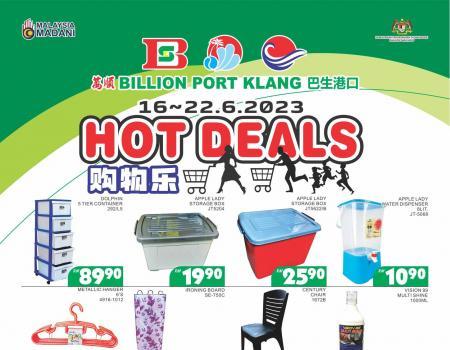 BILLION Port Klang Hot Deals Promotion (16 June 2023 - 22 June 2023)