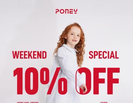 Poney Weekend Promotion at Genting Highlands Premium Outlets (16 Jun 2023 - 18 Jun 2023)