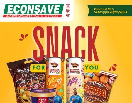 Econsave Snack Promotion (valid until 20 June 2023)