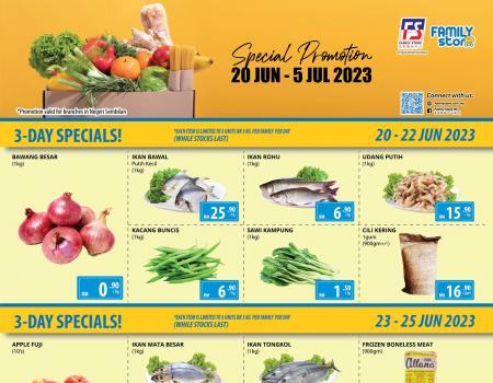 Family Store Negeri Sembilan June Promotion (20 June 2023 - 5 July 2023)