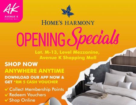 Home's Harmony Avenue K Opening Promotion (15 Jun 2023 - 22 Sep 2023)