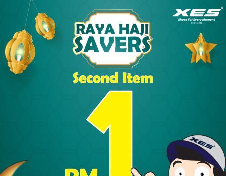 XES Shoes Raya Haji Savers Sale 2nd Item @ RM1 Only