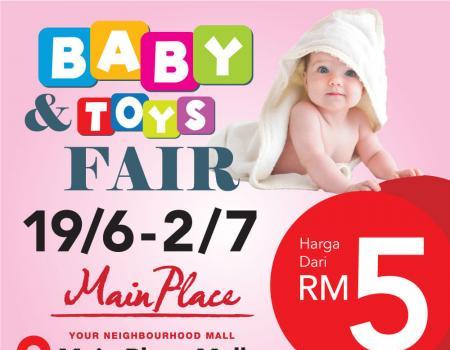Jetz Baby & Toys Fair Sale As Low As RM5 at Main Place Mall (19 June 2023 - 2 July 2023)