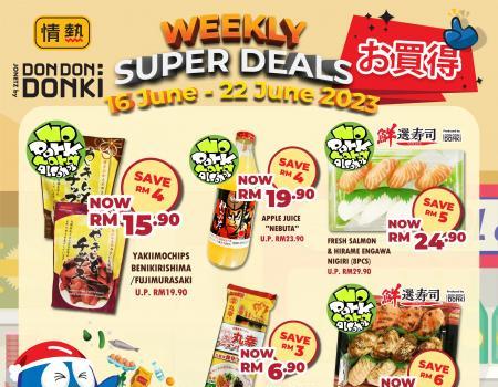 DONKI Weekly Super Deals Promotion (16 June 2023 - 22 June 2023)
