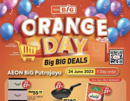 AEON BiG Putrajaya Orange Day Promotion (24 June 2023)