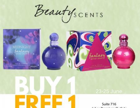 Beauty Scents Buy 1 FREE 1 Promotion at Johor Premium Outlets (23 June 2023 - 25 June 2023)