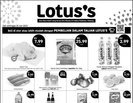 Lotus's Press Ads Promotion (valid until 25 June 2023)