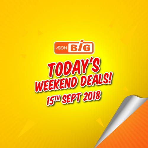 AEON BiG Today Promotion (15 September 2018)