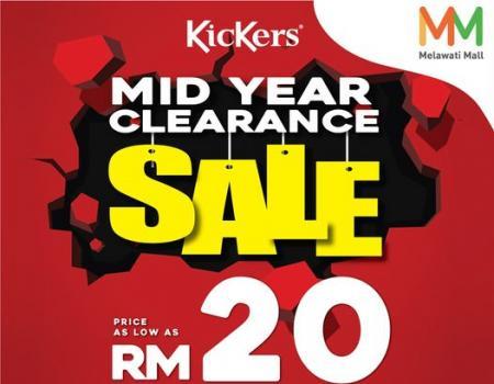 Kickers Mid Year Clearance Sale Price As Low As RM20 at Melawati Mall (19 Jun 2023 - 2 Jul 2023)