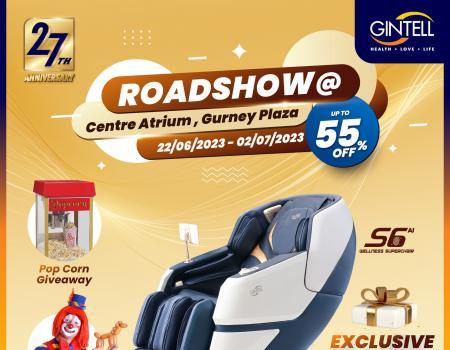 Gintell RoadShow Sale Up To 55% OFF at Gurney Plaza (22 June 2023 - 2 July 2023)