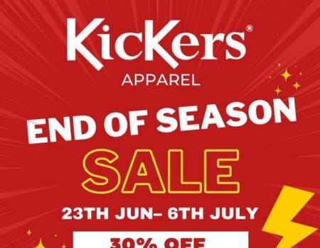 Isetan KLCC & The Gardens Kickers End Of Season Sale 30% OFF All Items (23 June 2023 - 6 July 2023)