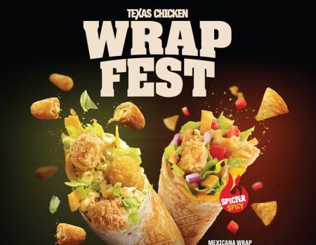 Texas Chicken Wrap Fest