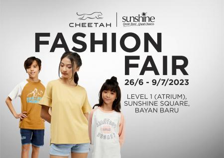 Sunshine Square Bayan Baru Cheetah Fashion Fair Sale (26 Jun 2023 - 9 Jul 2023)