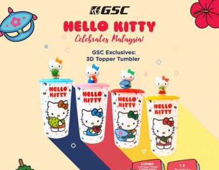 GSC Hello Kitty 3D Topper Tumbler