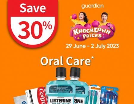 Guardian Oral Care 30% OFF Promotion (29 June 2023 - 2 July 2023)