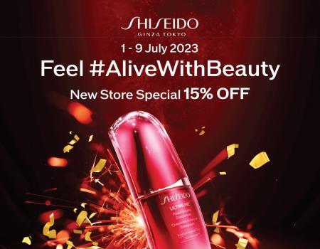 Shiseido IOI City Mall Opening Promotion (1 Jul 2023 - 9 Jul 2023)