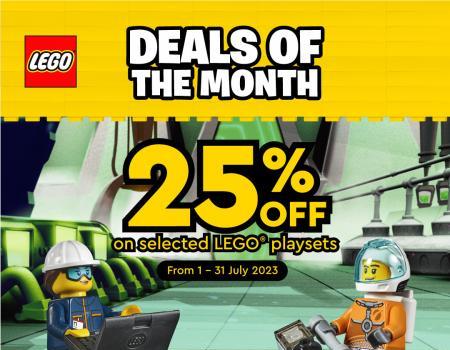 LEGO Pavilion KL LEGO Playsets 25% OFF Promotion (1 July 2023 - 31 July 2023)
