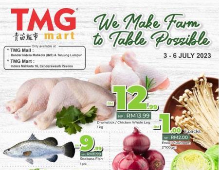 TMG Mart Fresh Items Promotion (3 Jul 2023 - 6 Jul 2023)