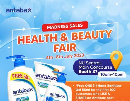 Antabax Health & Beauty Fair Sale at NU Sentral (4 July 2023 - 8 July 2023)
