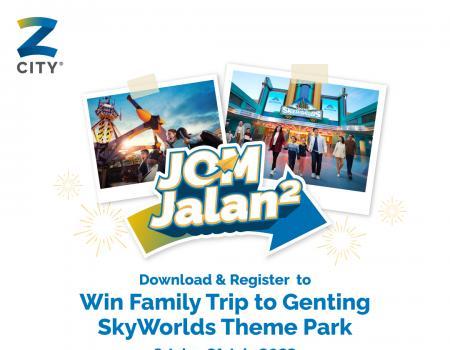 ZCITY Download & Register To Win Family Trip To Genting SkyWorlds Theme Park Promotion (3 Jul 2023 - 31 Jul 2023)