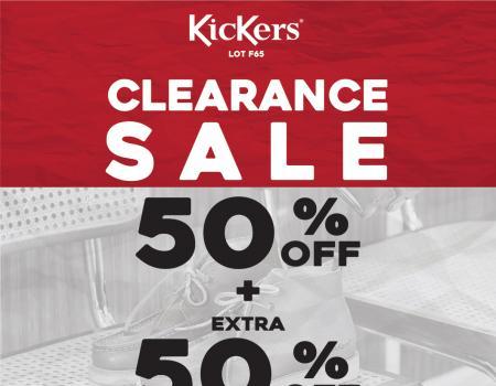 Kickers Clearance Sale 50% OFF + Extra 50% OFF at Mitsui Outlet Park (3 Jul 2023 - 31 Jul 2023)