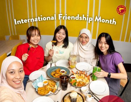 The Manhattan FISH MARKET International Friendship Month FREE Fish 'N Chips Dory Promotion (every Monday)