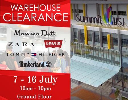 Shoppers Hub Branded Fashion Warehouse Clearance Sale Up To 90% OFF at Summit USJ (7 Jul 2023 - 16 Jul 2023)
