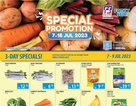 Family Store Negeri Sembilan July Promotion (7 July 2023 - 18 July 2023)