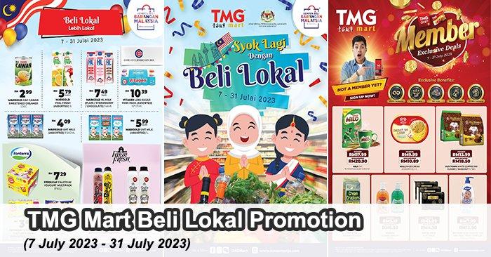 TMG Mart Beli Lokal Promotion (7 Jul 2023 - 31 Jul 2023)