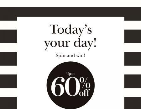 Kate Spade Spin & Win Promotion at Mitsui Outlet Park (5 Jul 2023 - 9 Jul 2023)