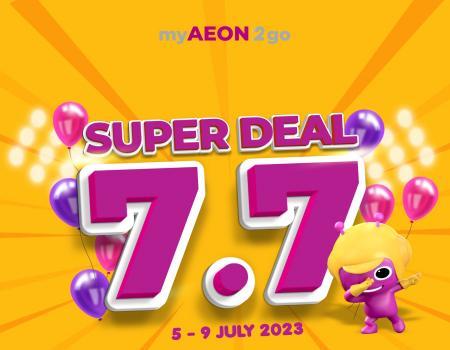 AEON myAEON2go 7.7 Sale  (5 July 2023 - 9 July 2023)