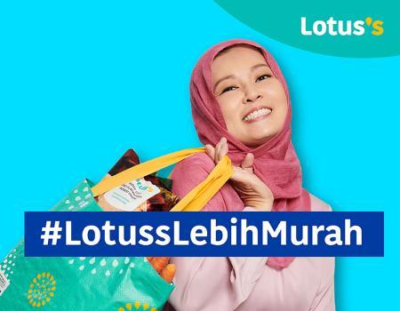 Lotus's Lebih Murah Promotion (6 July 2023 - 19 July 2023)