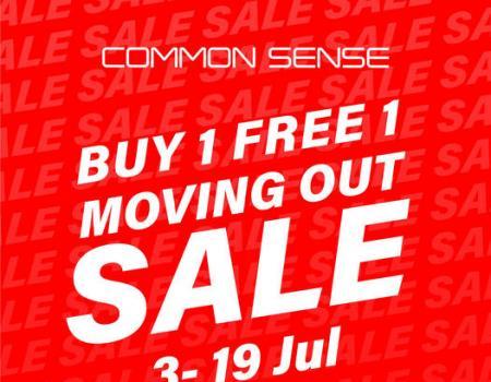 Common Sense Setapak Central Mall & Melawati Mall Buy 1 FREE 1 Moving Out Sale (3 Jul 2023 - 19 Jul 2023)