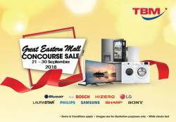 TBM Great Eastern Mall Concourse Sale (21 September 2018 - 30 September 2018)