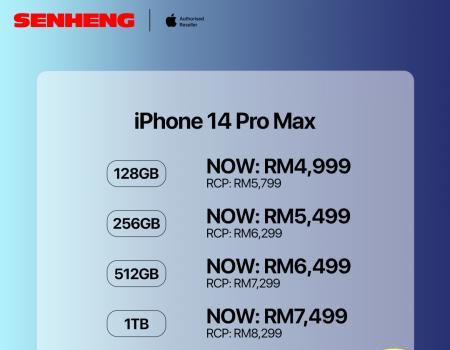 SENHENG Apple Products 7.7 Sale Save Up To RM800 (7 Jul 2023 - 9 Jul 2023)