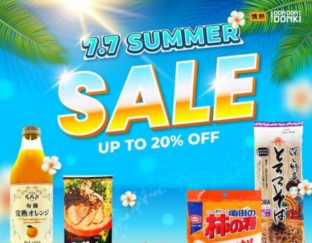 DONKI Shopee 7.7 Sale Up To 20% OFF (7 July 2023)