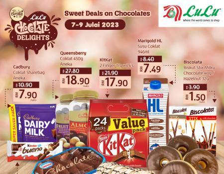 LuLu World Chocolate Day Promotion (7 July 2023 - 9 July 2023)