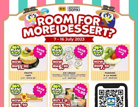 DONKI Dessert Promotion (7 July 2023 - 16 July 2023)